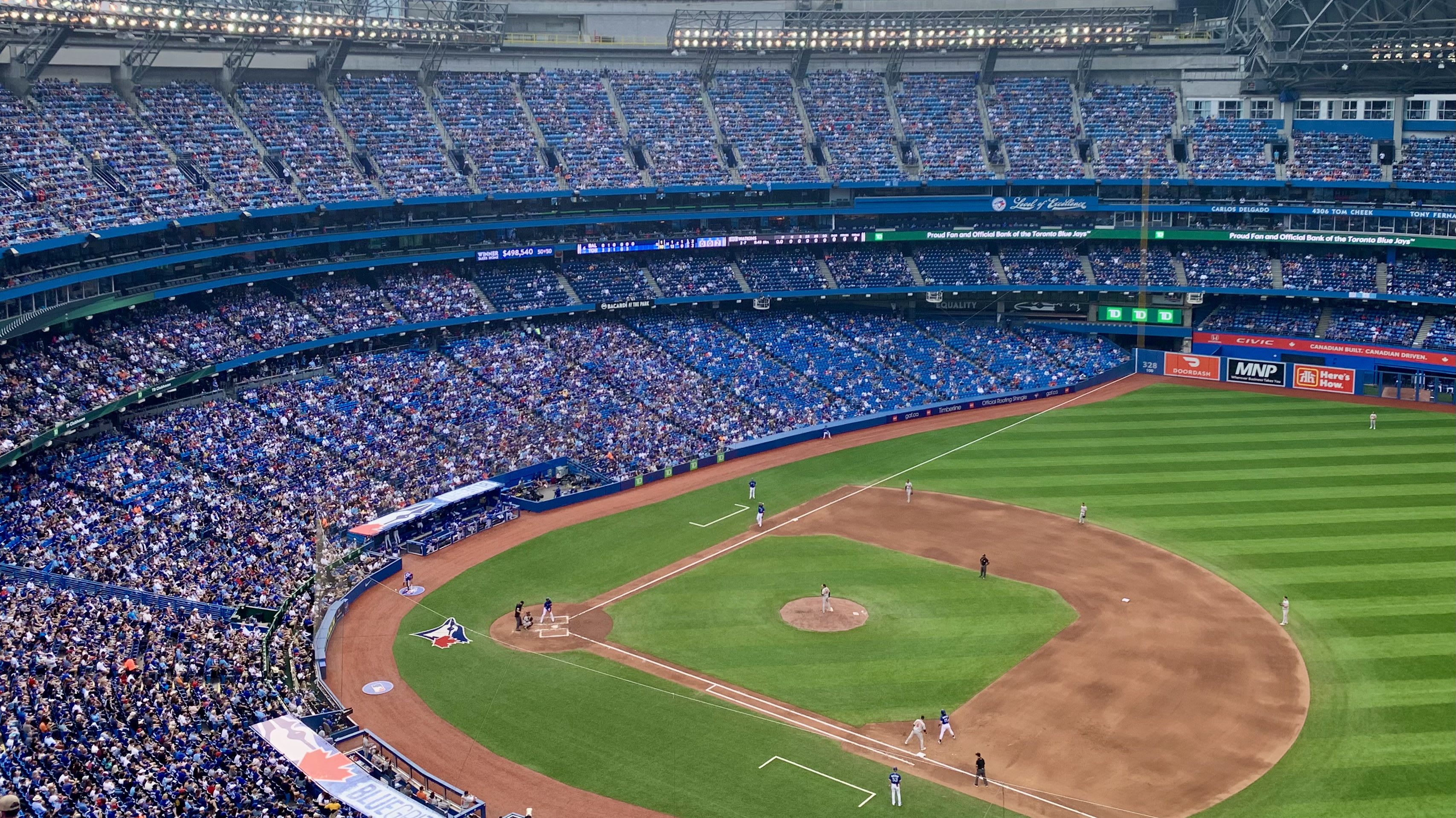 Getting to the Jays game using GO Transit and UP