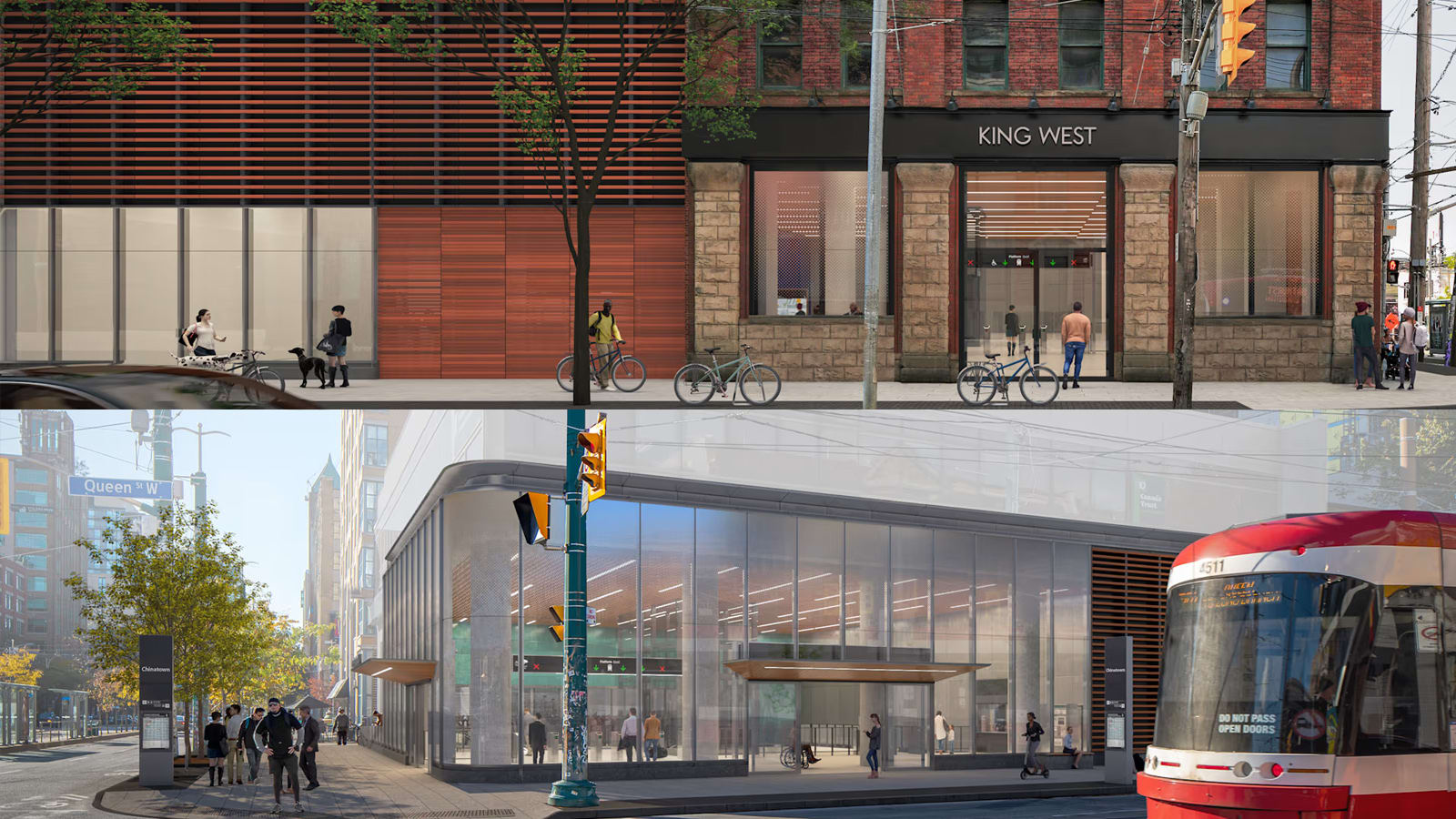 King West/Chinatown Station Images