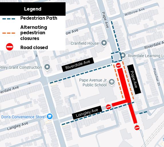 Pape Avenue and Langley Restoration: Phase C