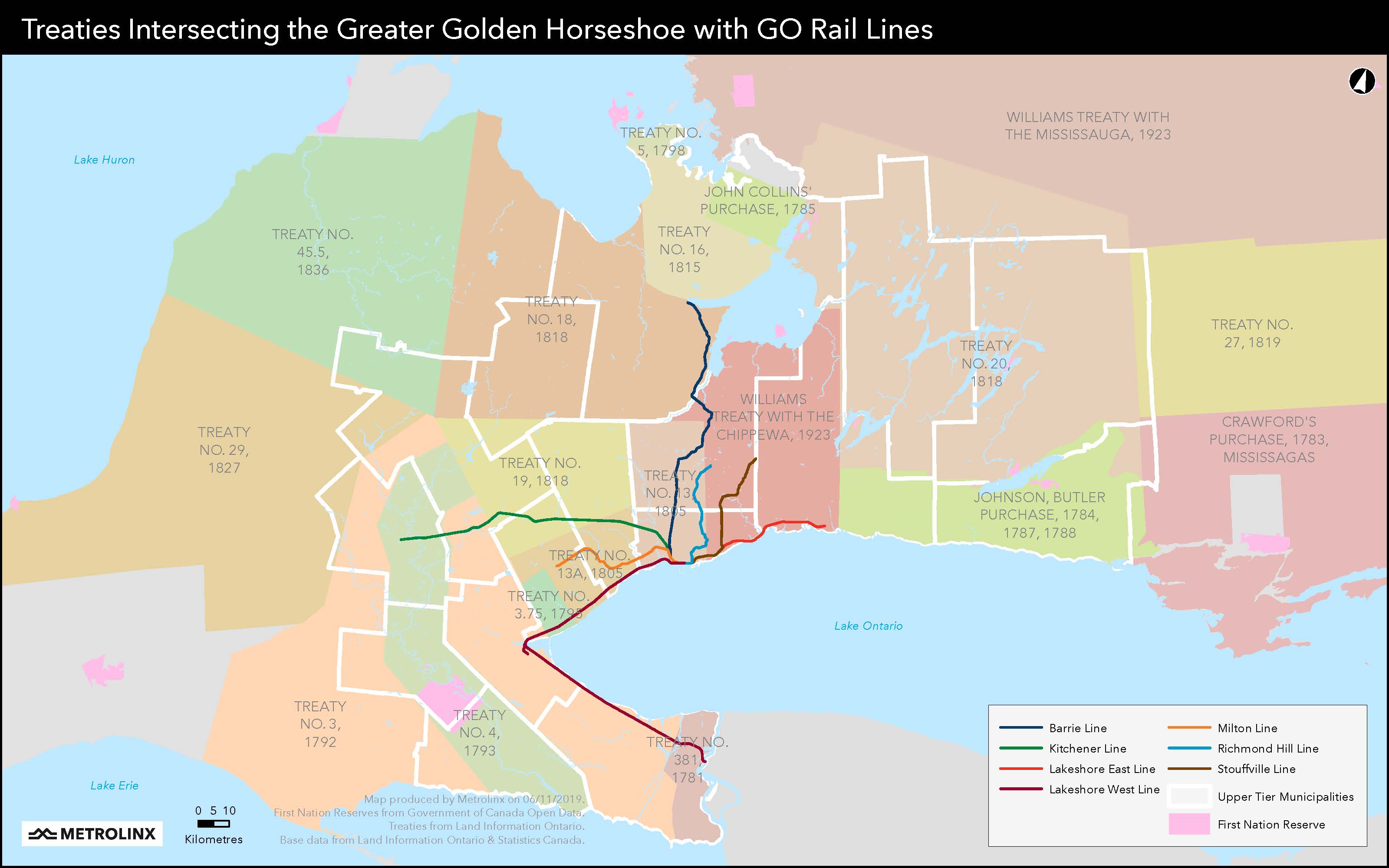 Ontario Treaties Week Map