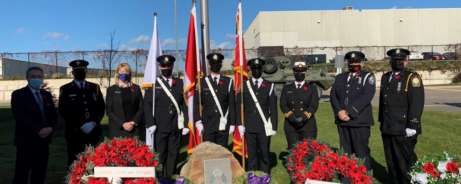 Metrolinx's Remembrance Day ceremony allows staff to pay tribute to veterans' sacrifices.