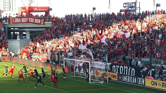 Fans flock back to GO for first local TFC game since pandemic