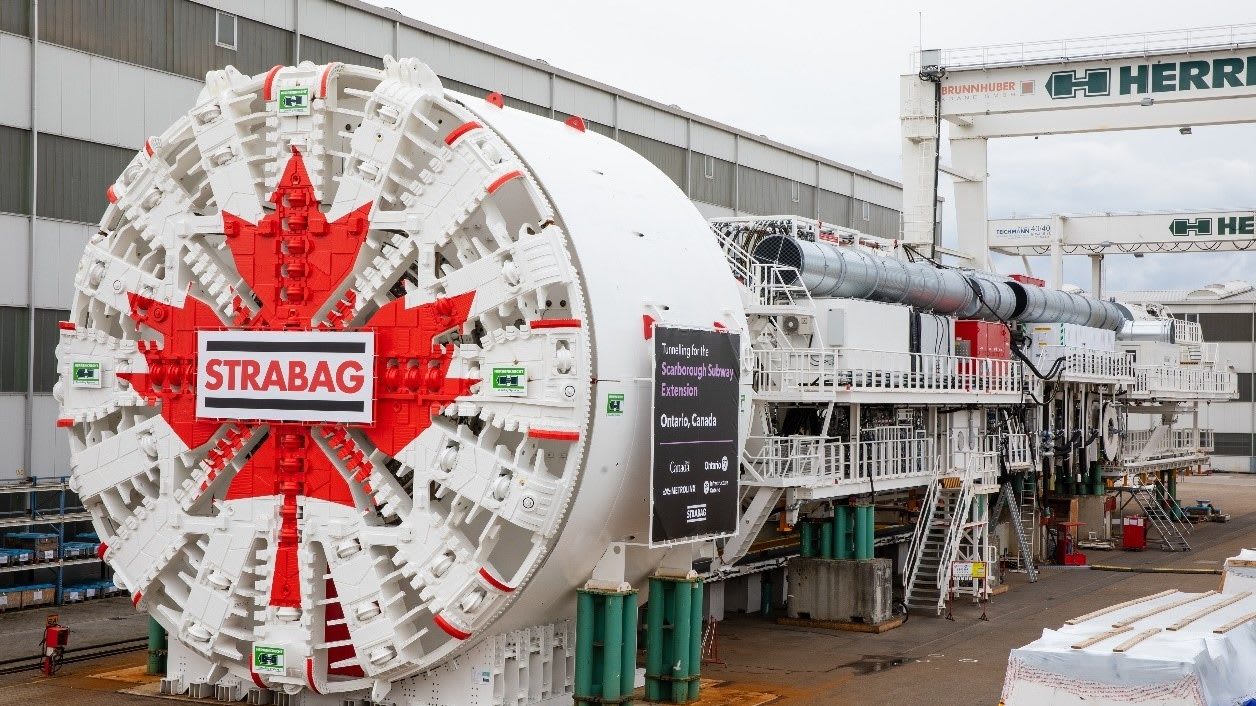 a large white machine.