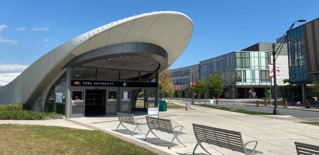 an entrance to the TTC.