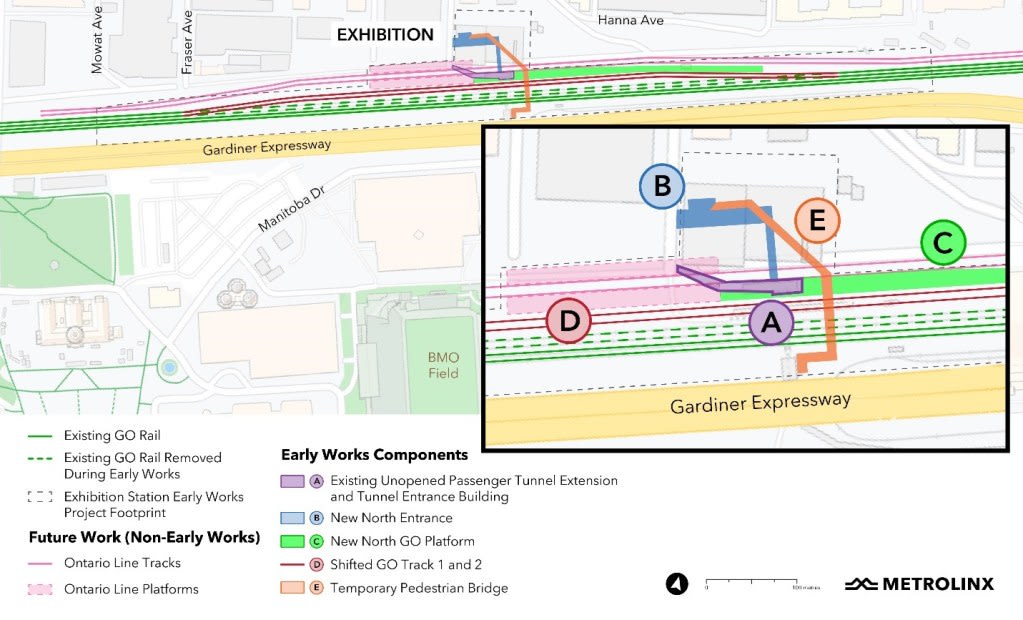 Bidding opens on Ontario Line contract for Exhibition Station early works