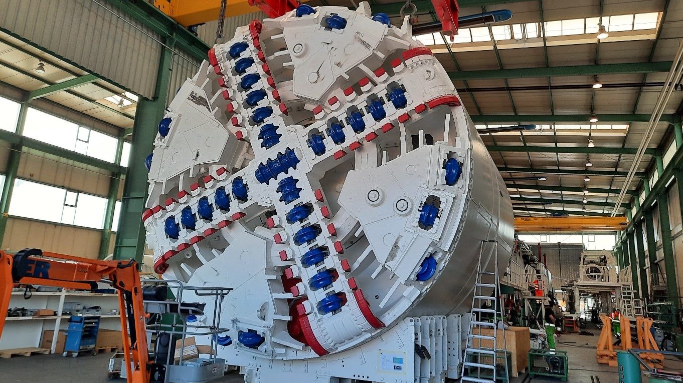TBM in the German factory