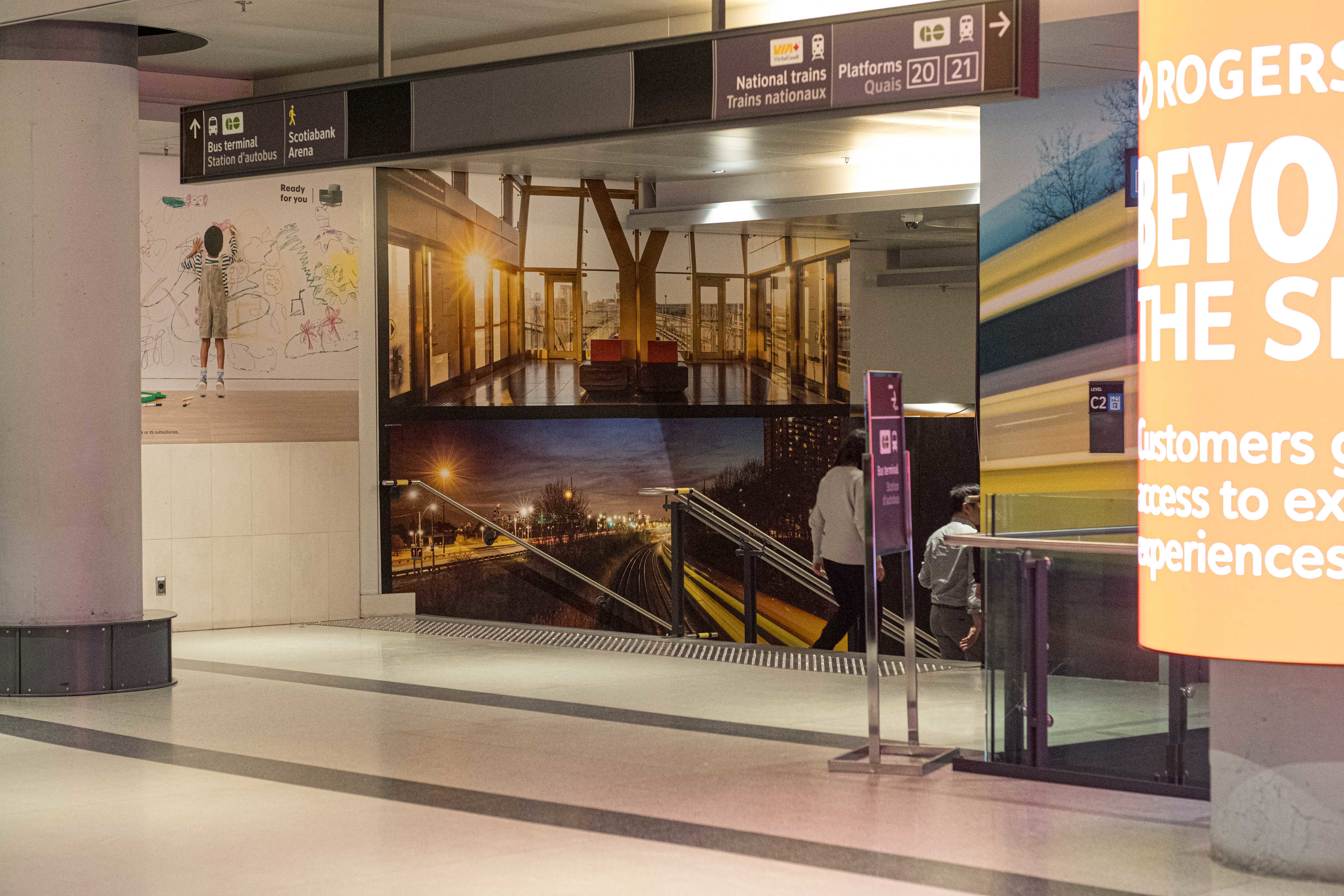 Scotiabank Bay Concourse Stairs