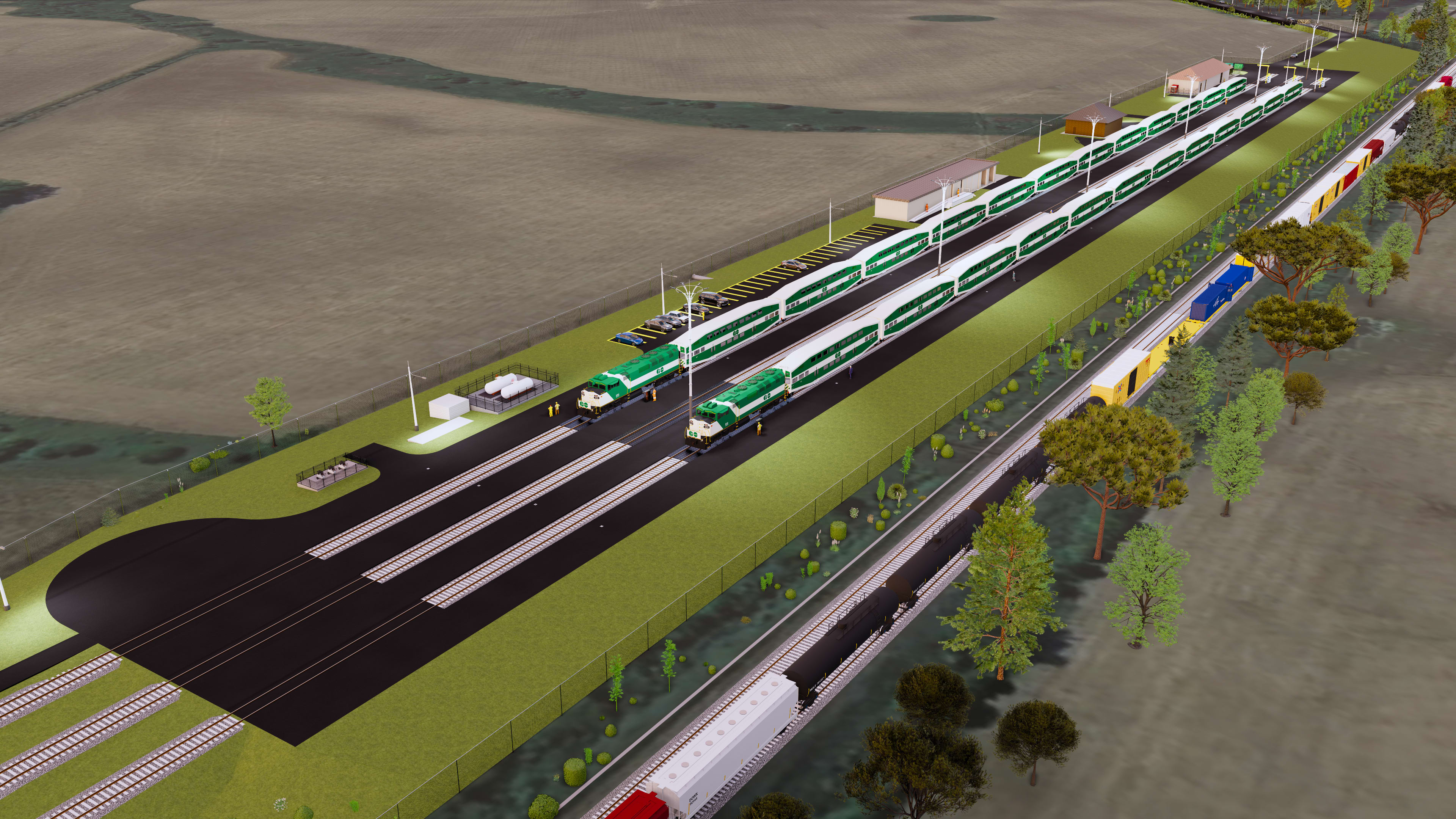 Heritage Road Layover Rendering 1