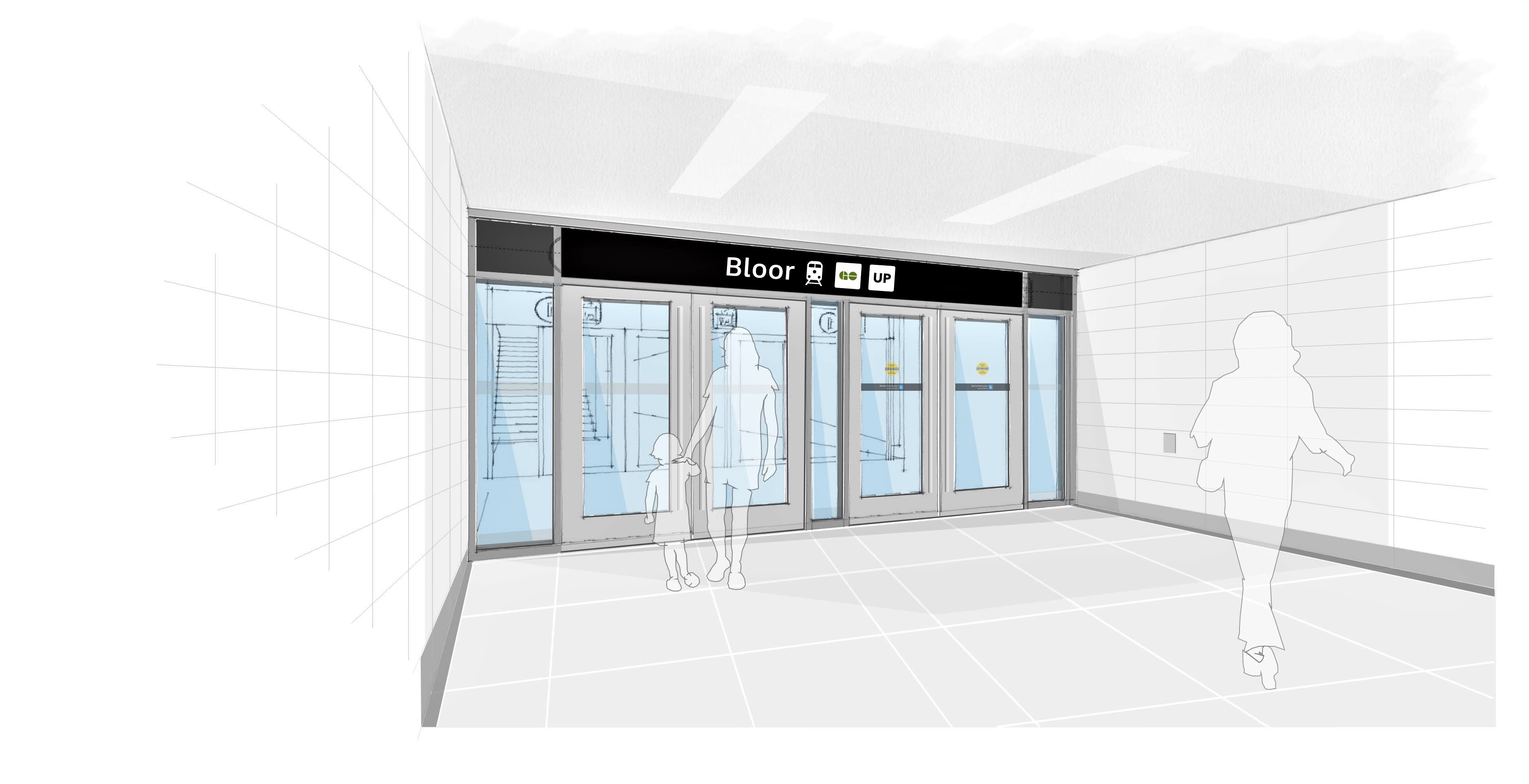 Bloor UP TTC Connection