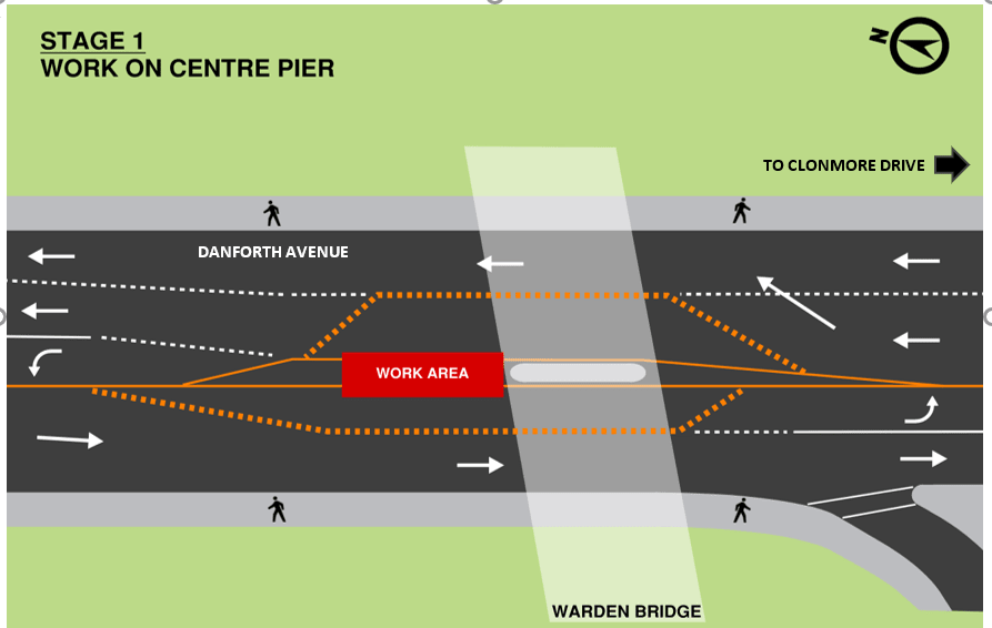 a map of the area.