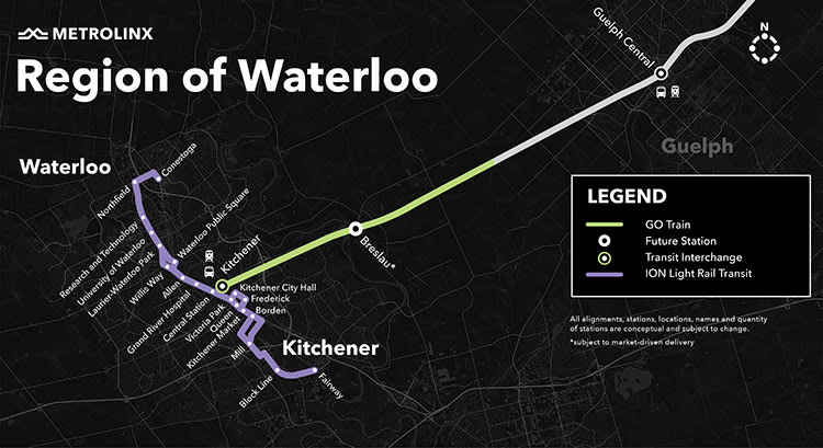 Waterloo Region Map