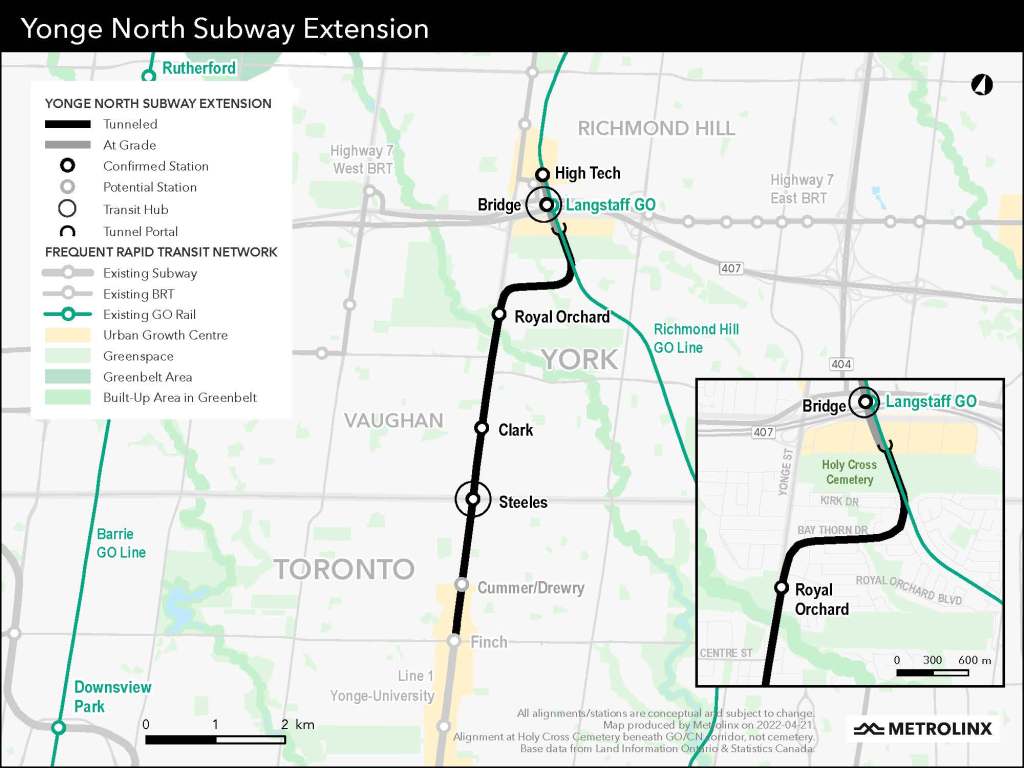Metrolinx taking next steps to get teams onboard for Yonge North Subway Extension early works