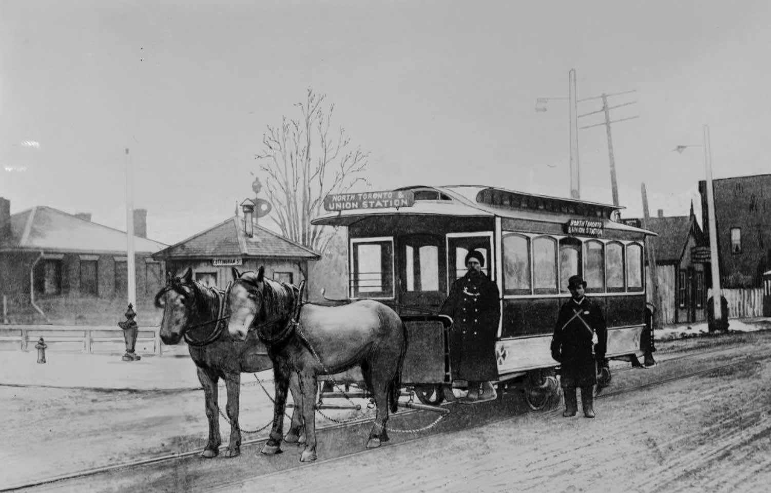 Yonge Horse Drawn Streetcar