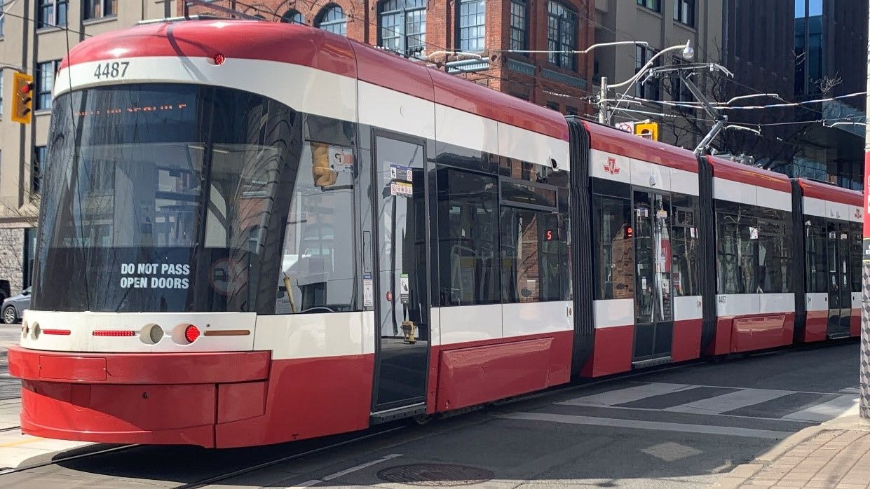 a street car.