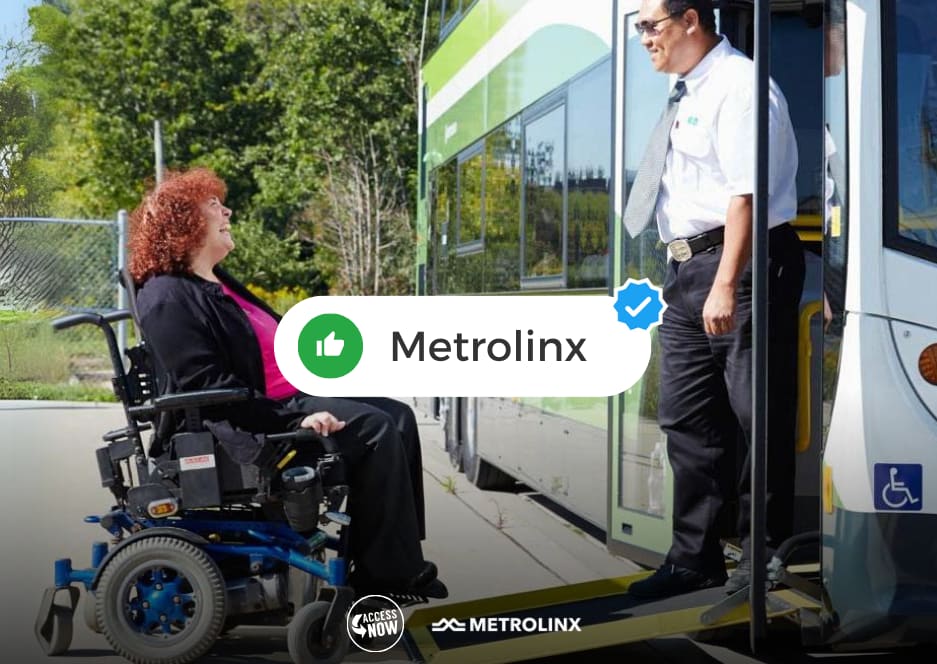 AccessNow Metrolinx partnership