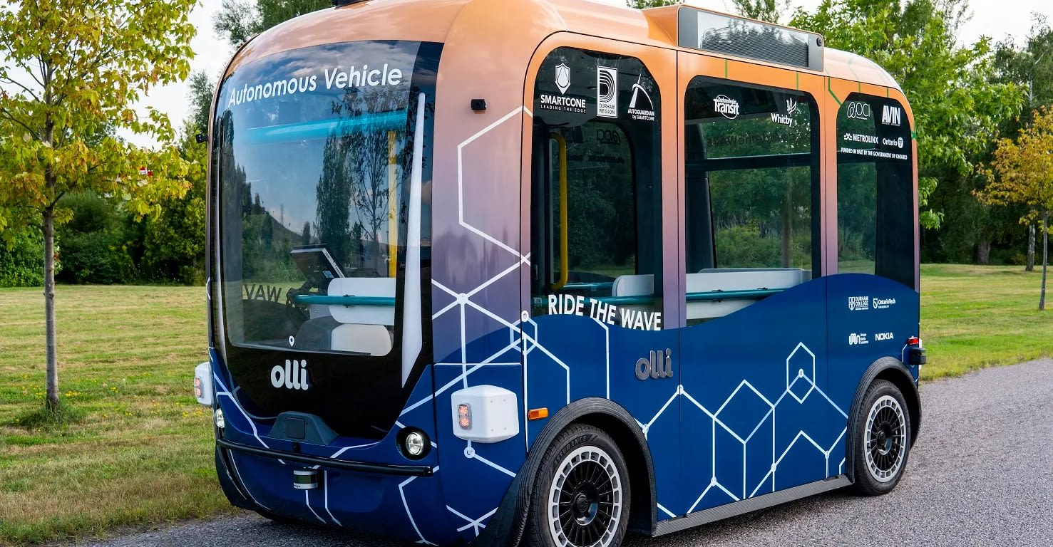 Durham Region residents will soon see a self-driving, electric vehicle rolling into Whitby GO
