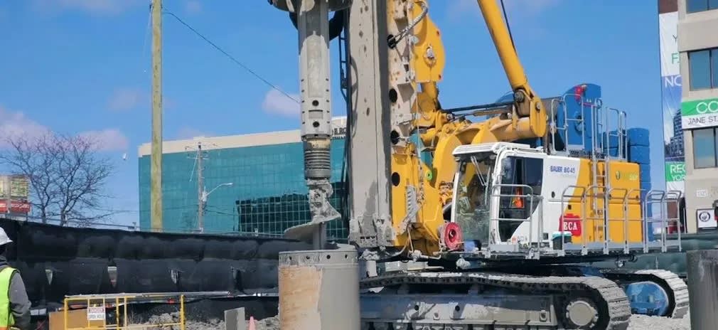Let’s dig into how piling work is an important part of the progress on the Finch West transit line.