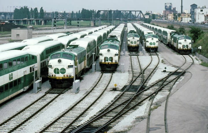 Back in time: The remarkable evolution of your GO train