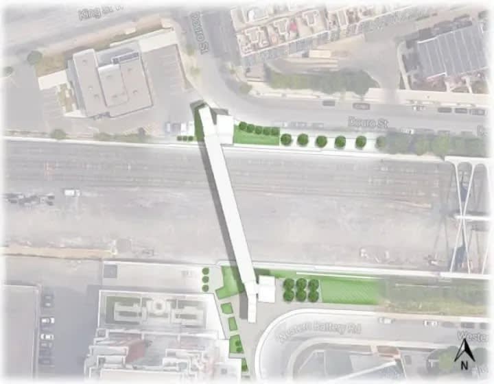 Span installation at King-Liberty Bridge