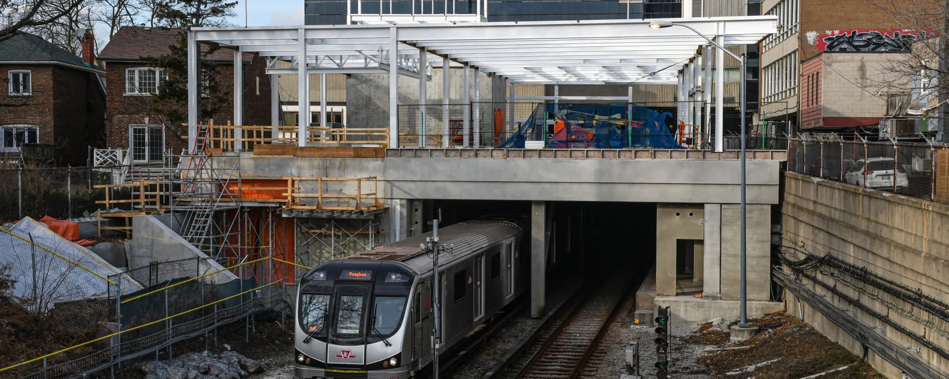 Check out the new images that take you behind and over construction barriers.