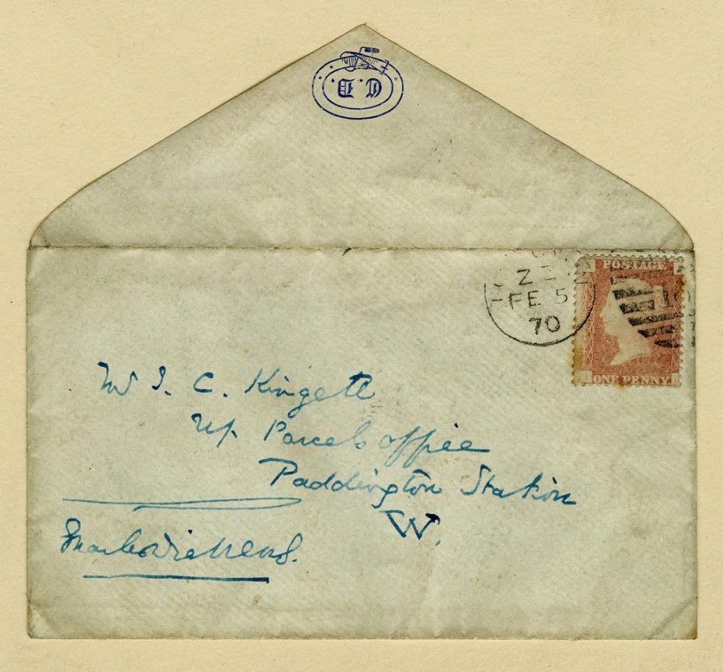 an old envelope.