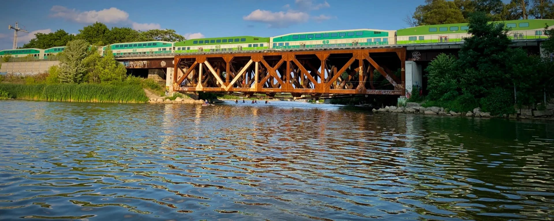 Reminder about safety near train tracks