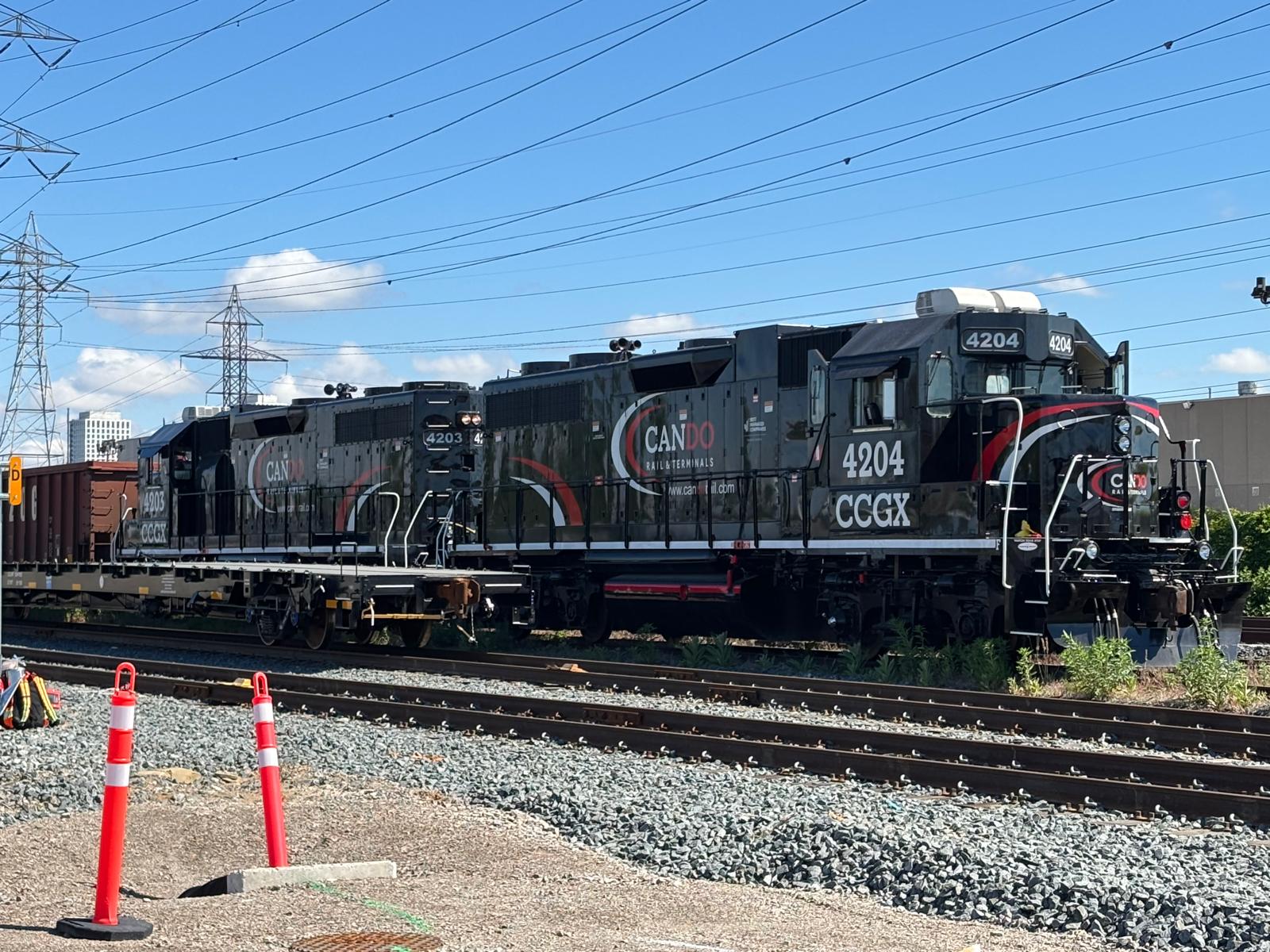 Work Load Train Meet the machines building the next phase of GO Expansion