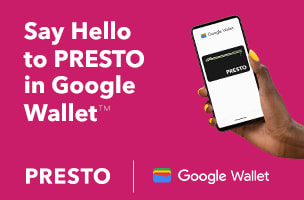 Say Hello to PRESTO in Google Wallet