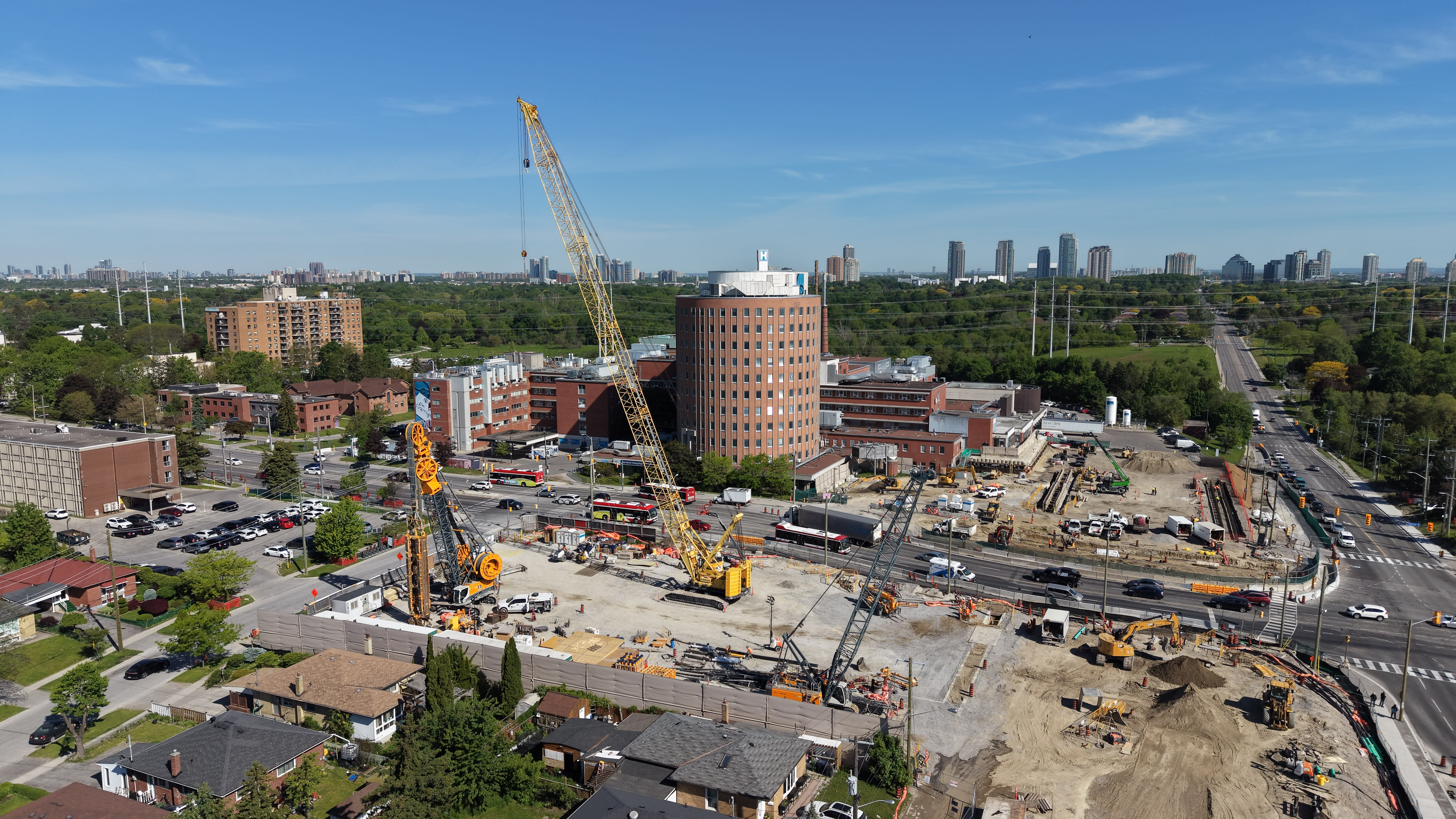 SSE start of construction at McCowan & Lawrence