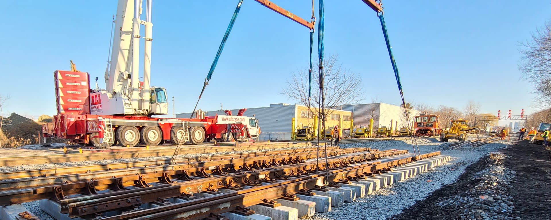 Significant progress has been made on overhauling a well-worn section of the Lakeshore West Line.