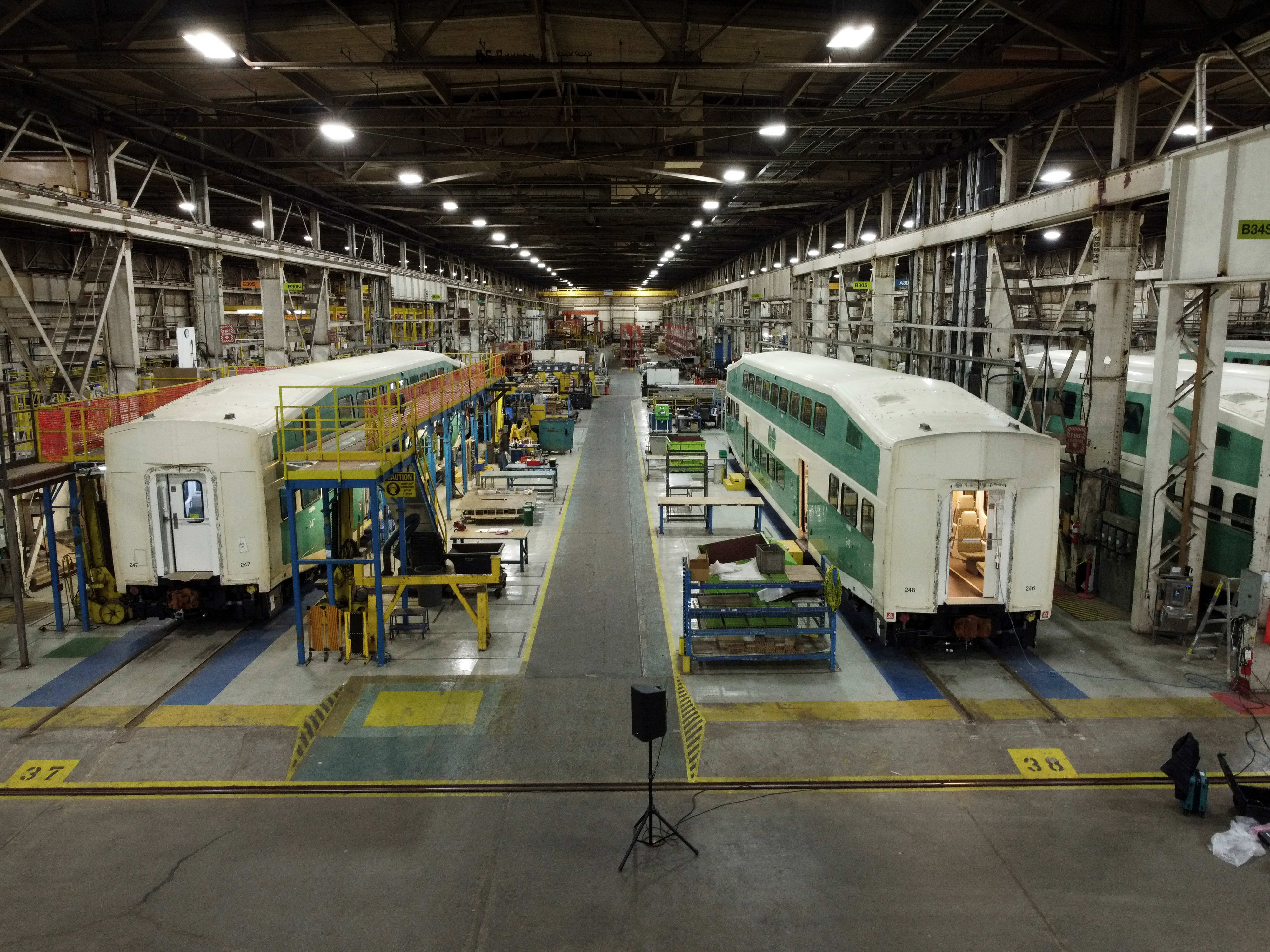 GO Train bi-level announcement