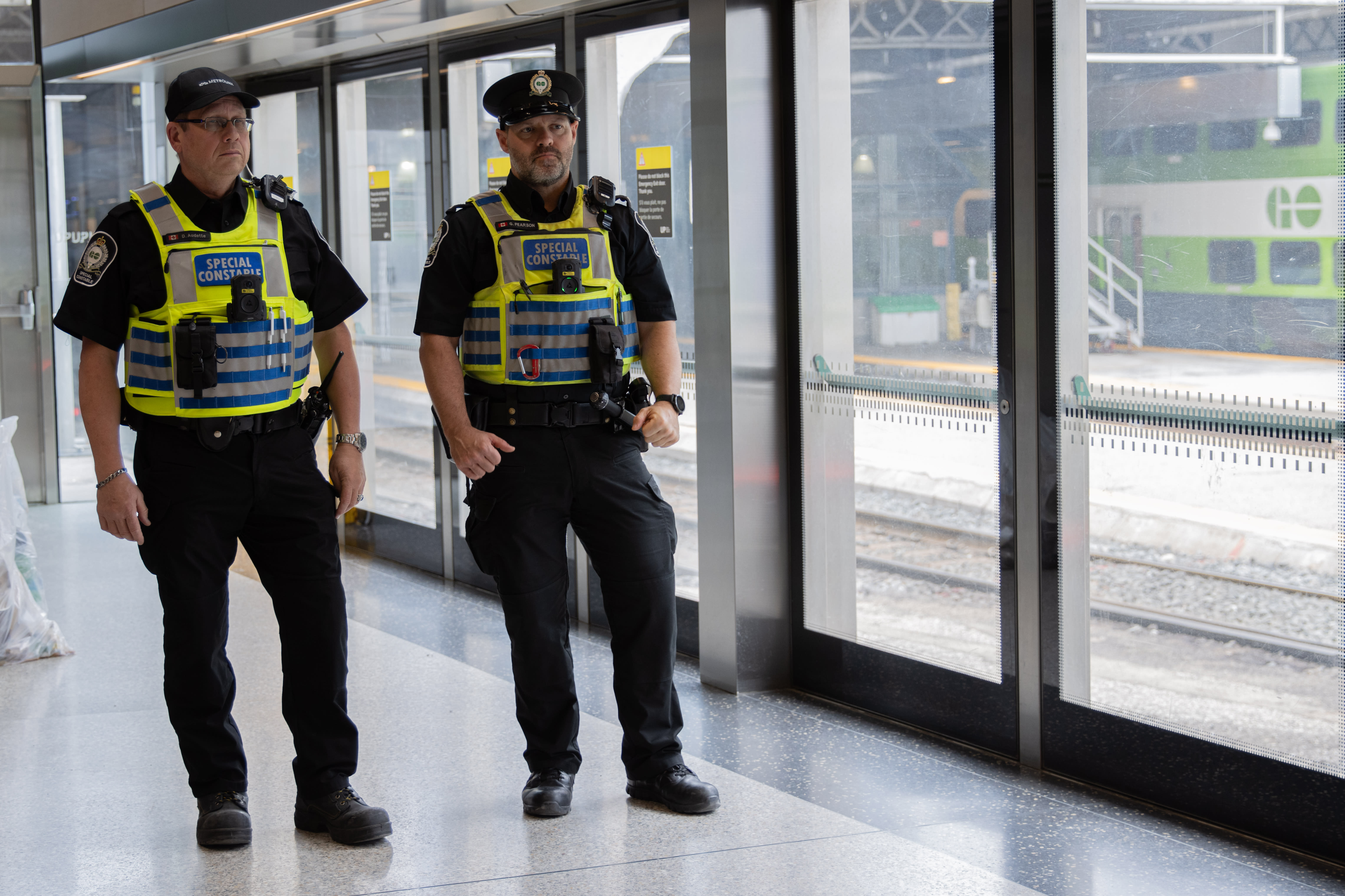 Special constables at Union Station