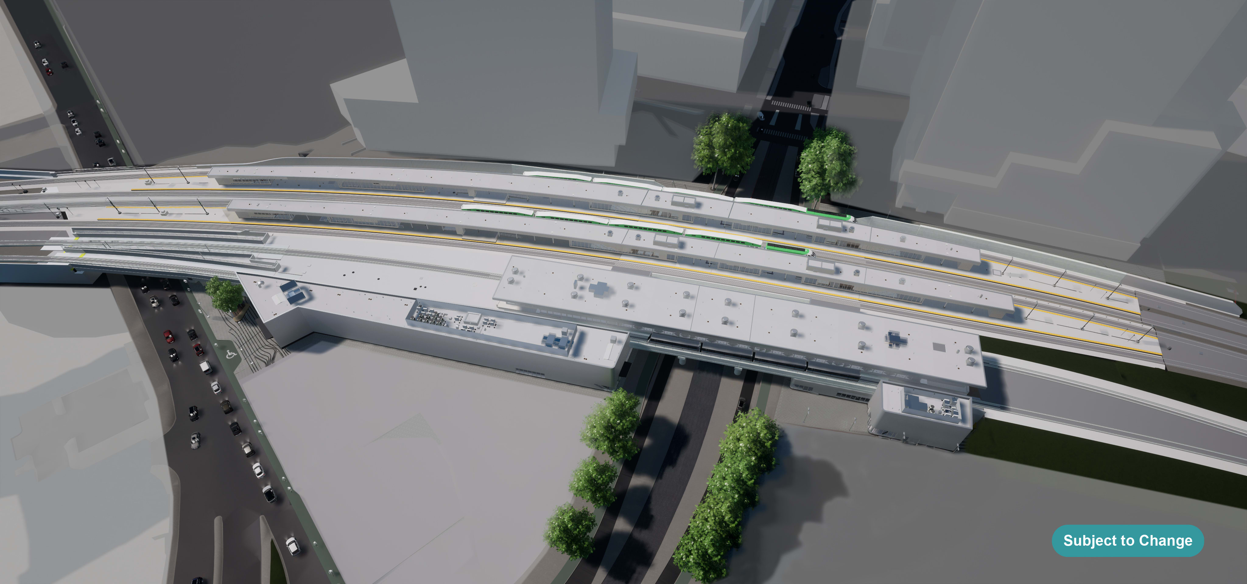 East Harbour Transit Hub renderings