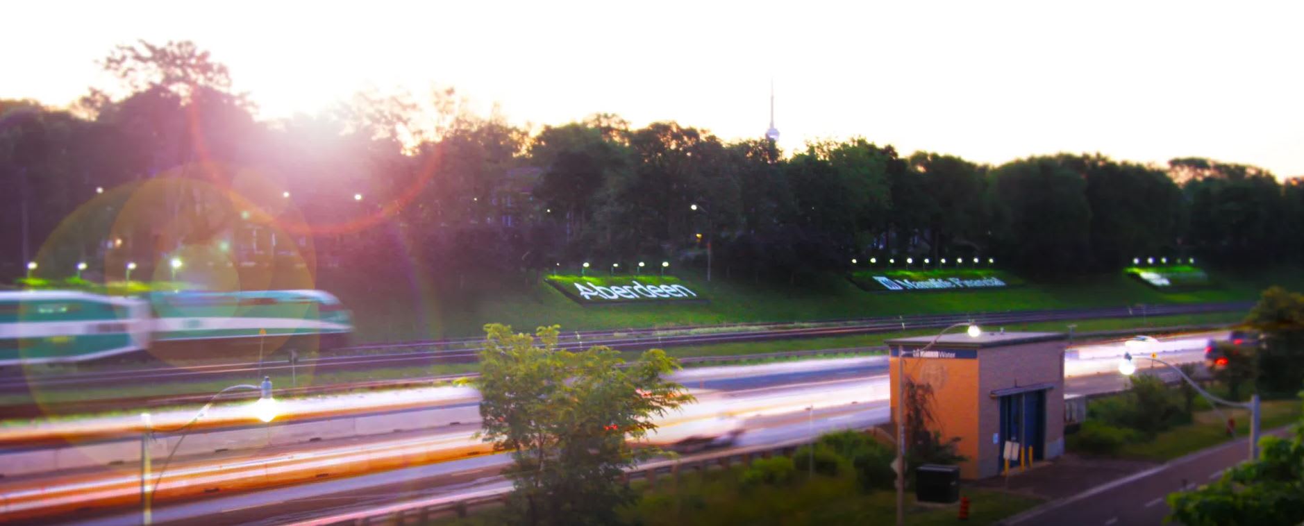 Gardiner gardener GO Train