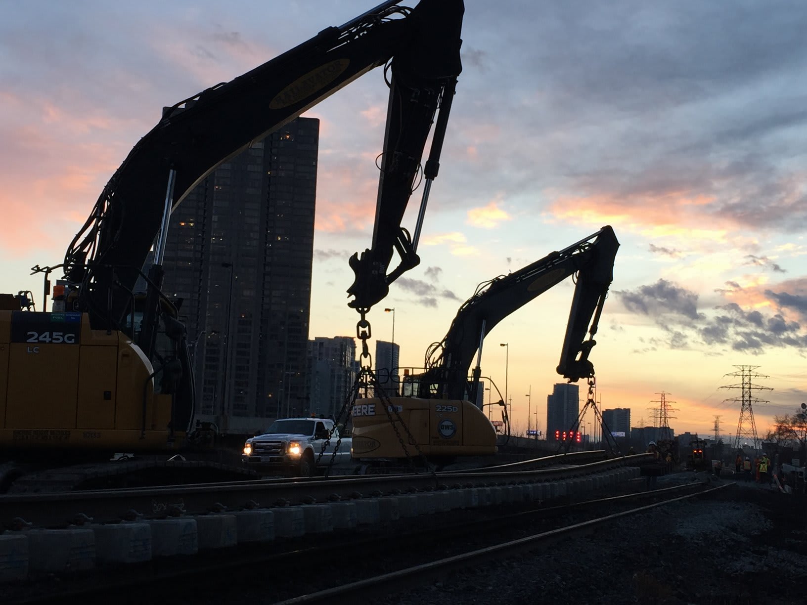 Lakeshore East GO Construction 2