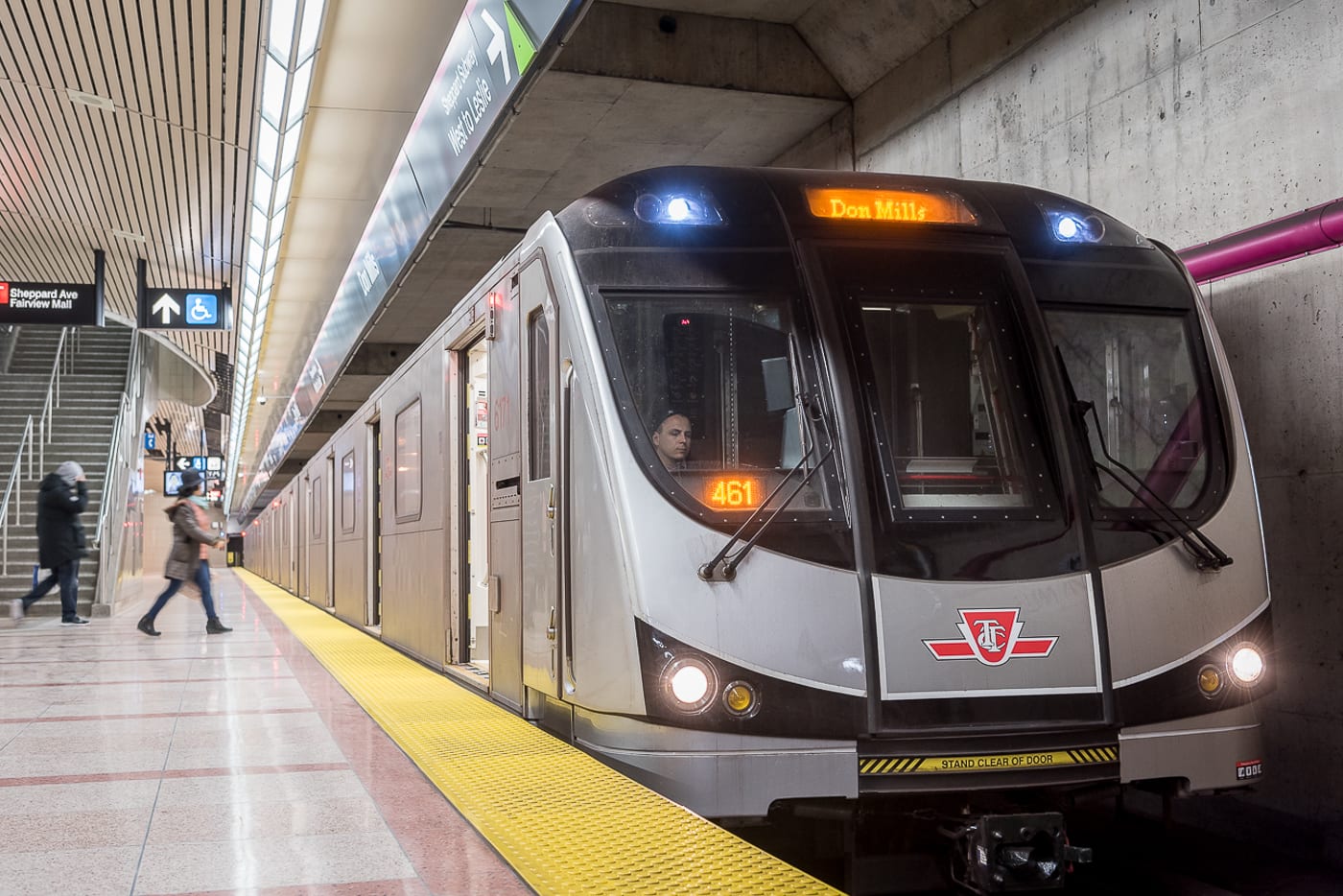 TTC subway stock images