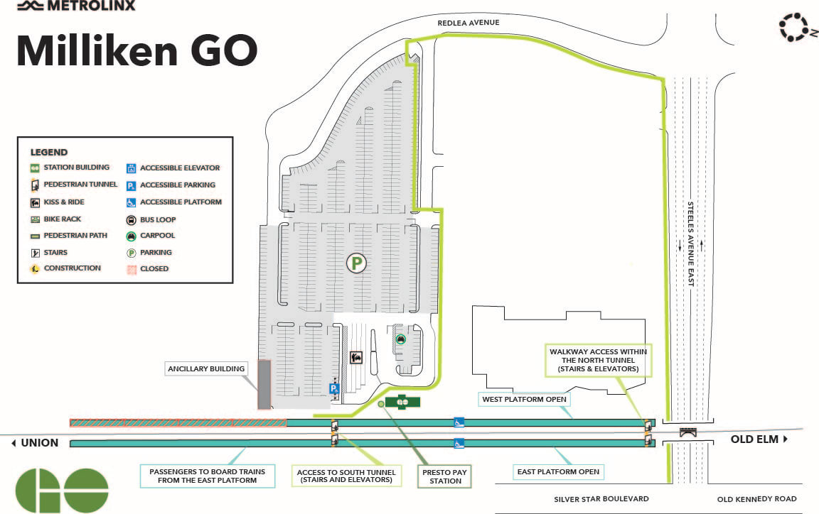 Milliken GO - Station Maps