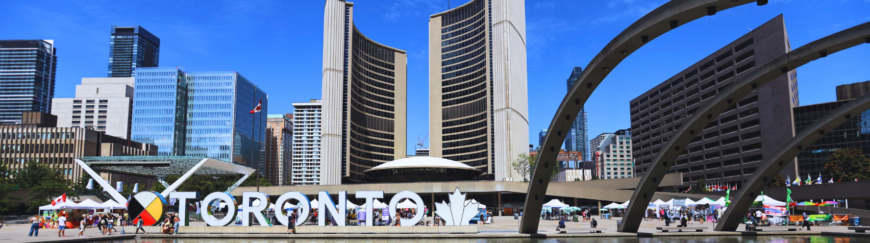 Nathan Philips Square - Banner