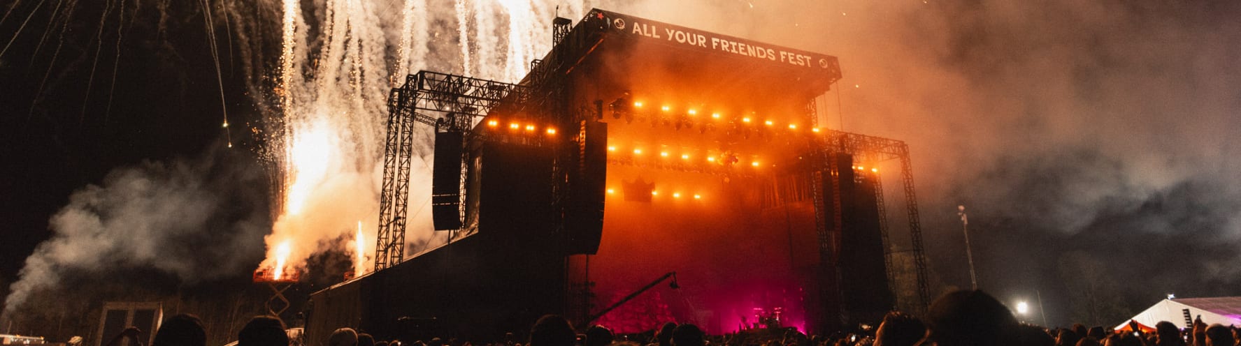 Main Stage with Fireworks hero banner