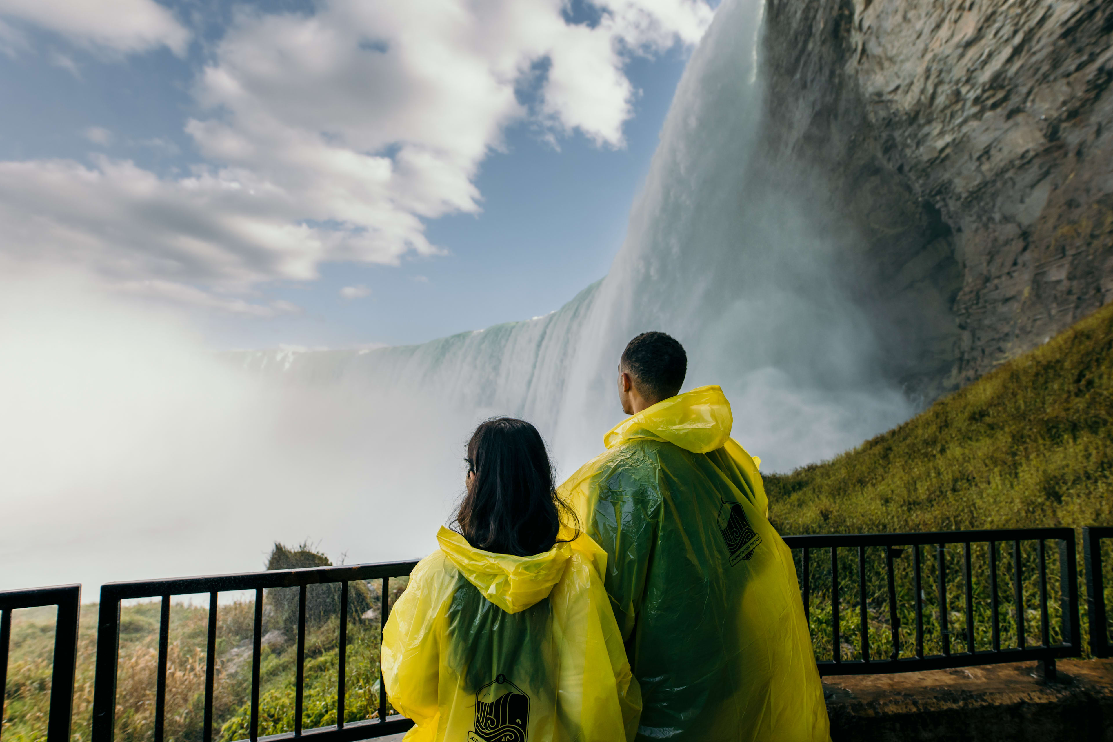Journey behind the falls