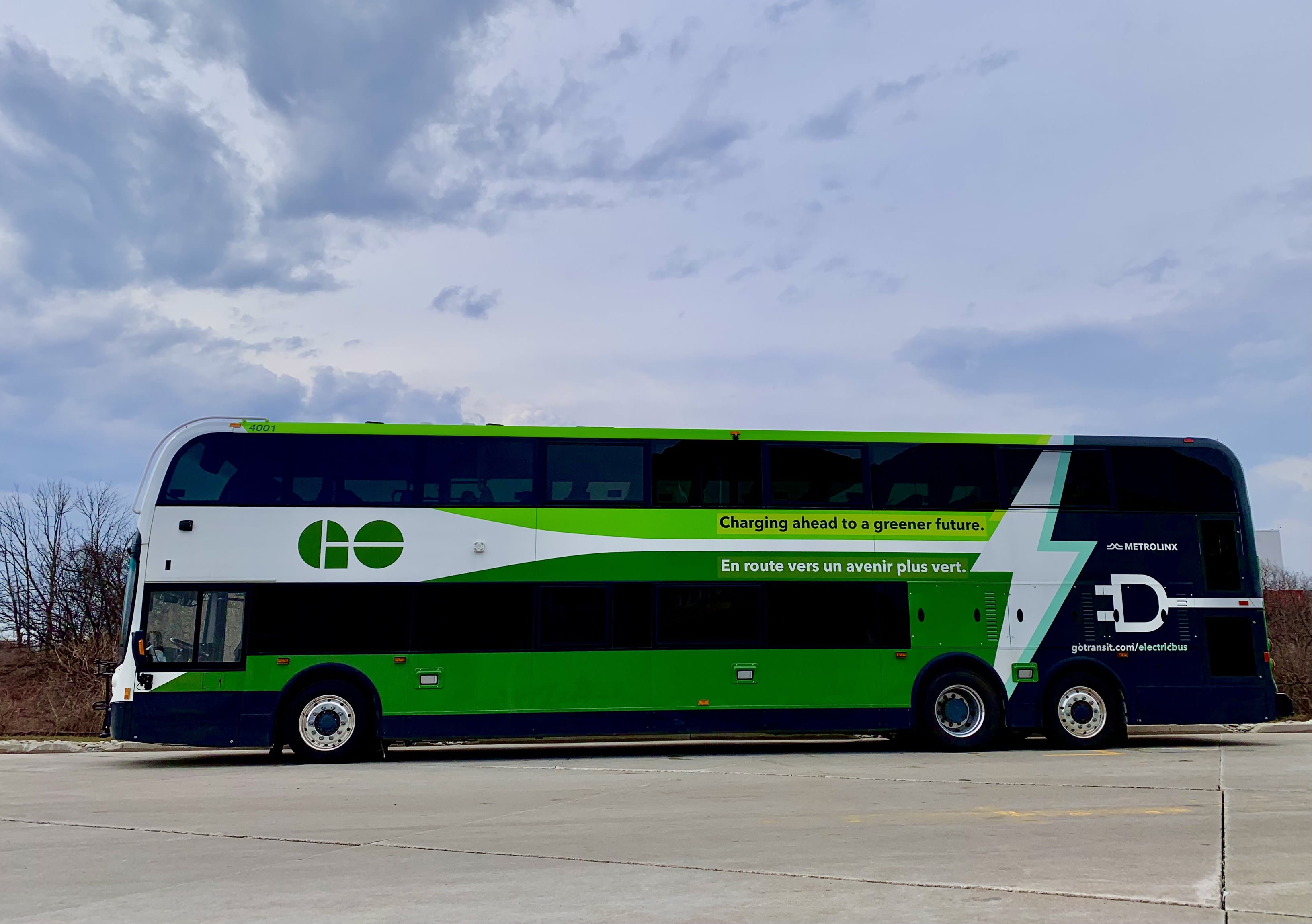 Here's a look at our new electric-powered GO buses