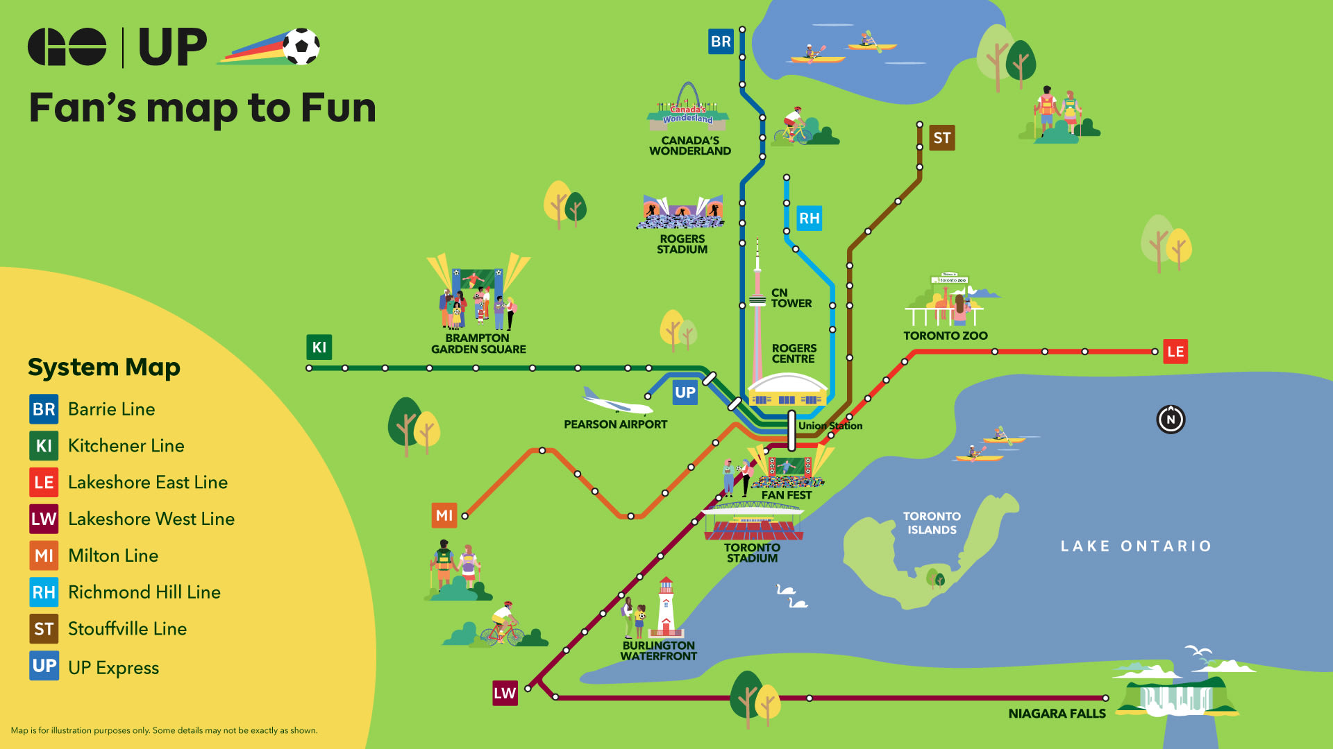 Fan's Interactive Map to Fun | GO Transit