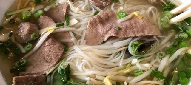 A bowl of pho at Golden Turtle, one of Toronto’s best Vietnamese restaurants for pho soup