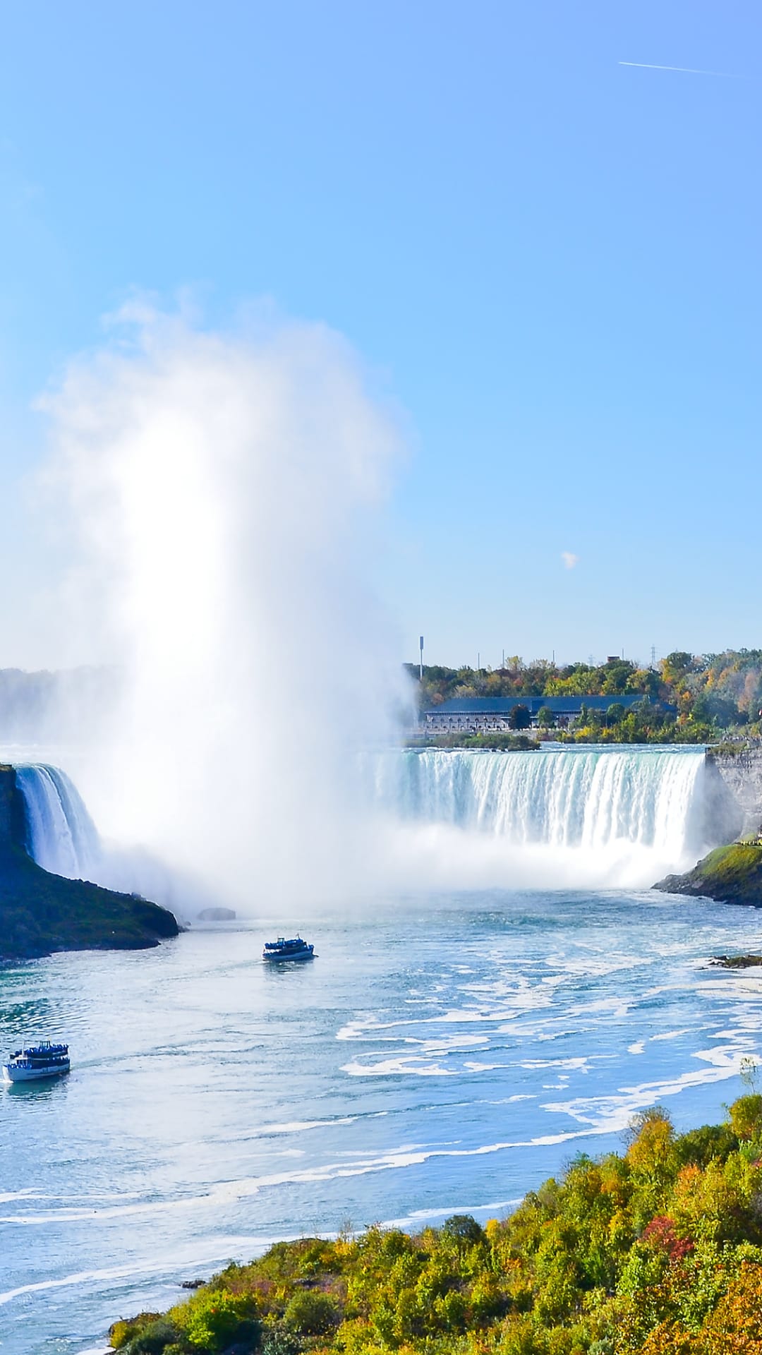 Chutes du Niagara pendant la journée