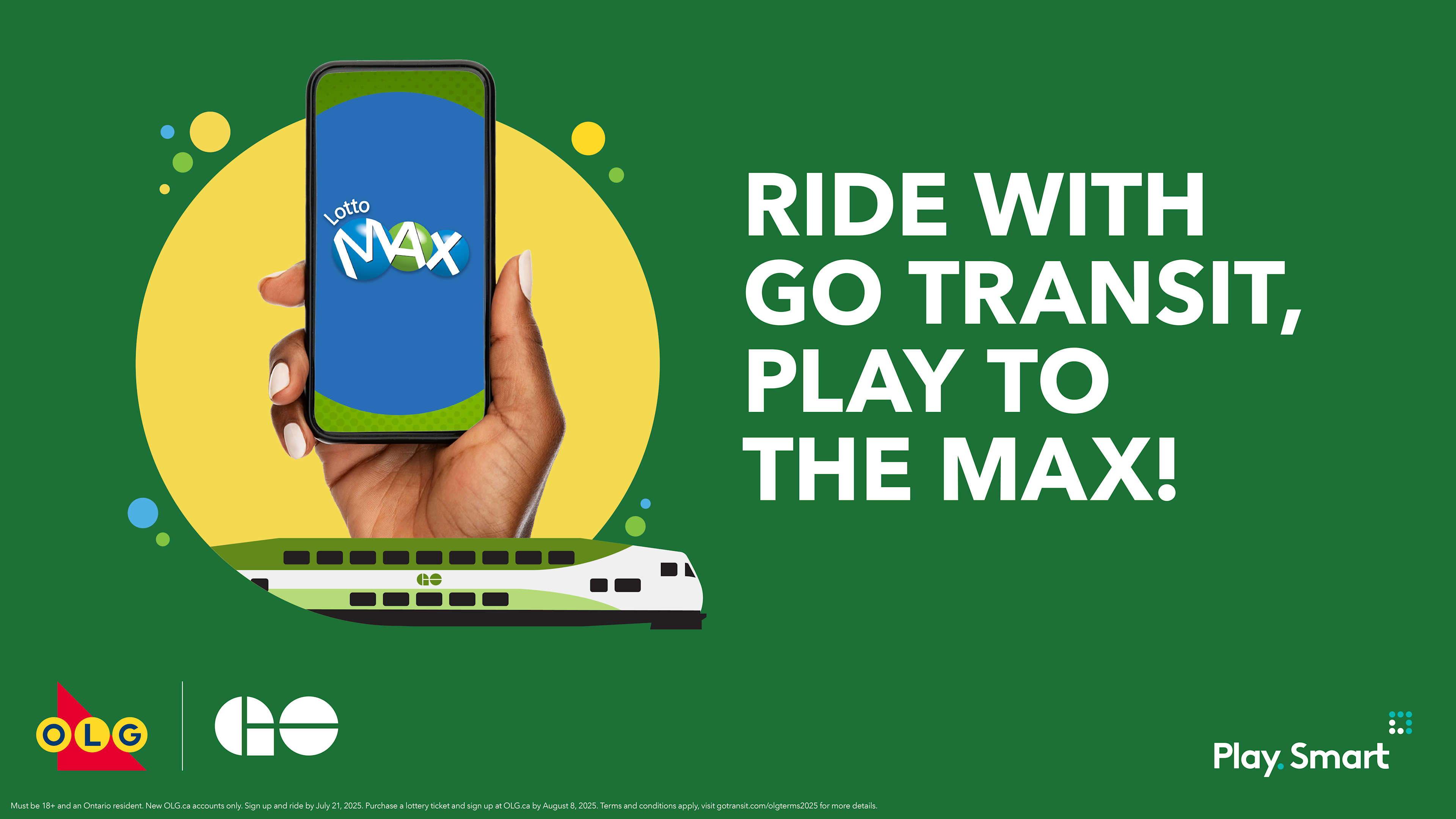 ride with GO, Play with the max