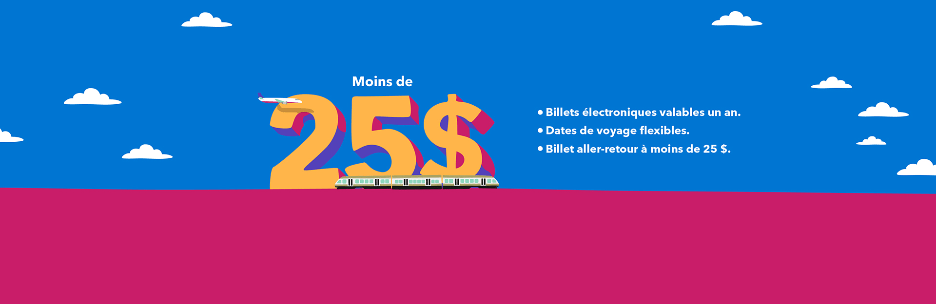 Billet de retour seulement 24,70 $ entre l’aéroport Pearson et le centre-ville