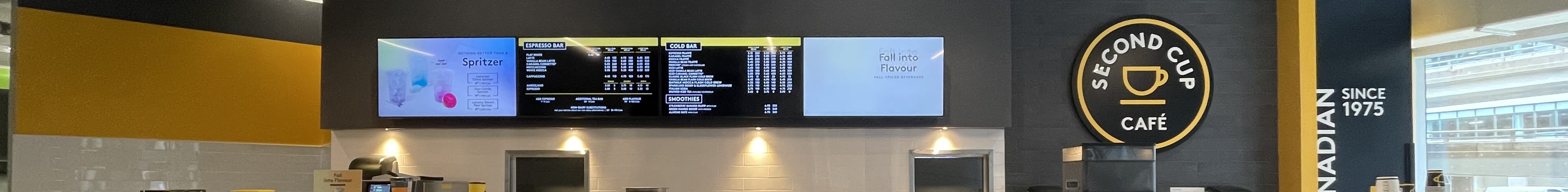 Second Cup Cafe at Union Station Bus Terminal