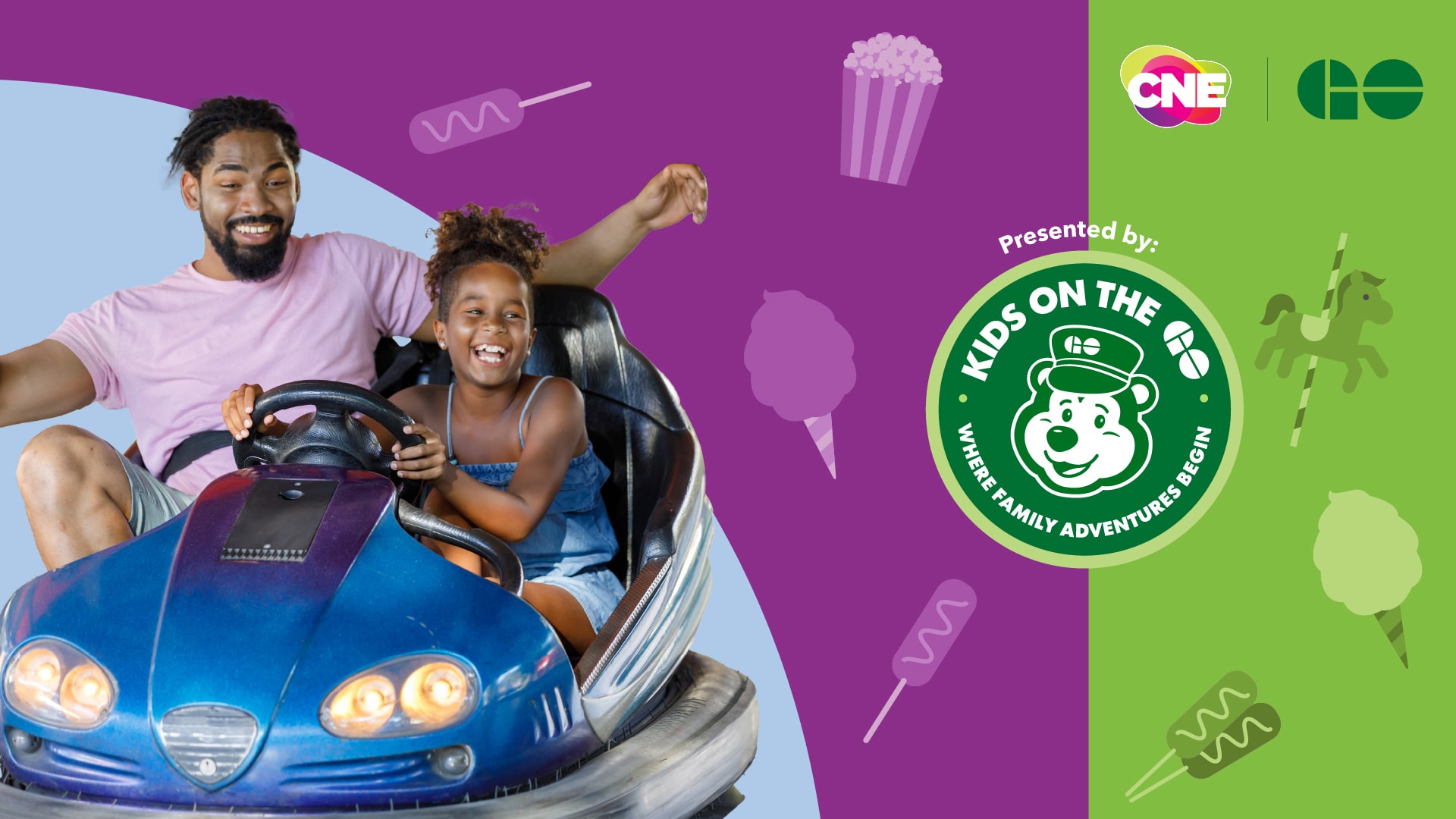 Enter for a chance to win the CNE Family Adventure prize package presented by Kids on the GO