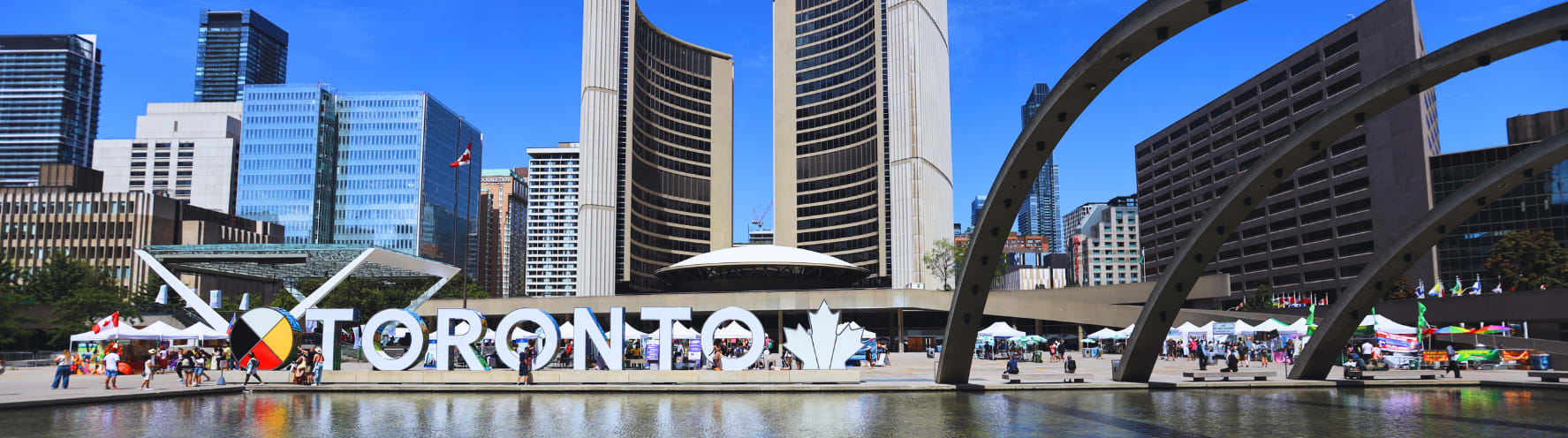 Nathan Philips Square - Banner