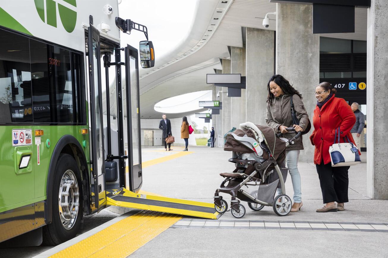 Strollers on buses